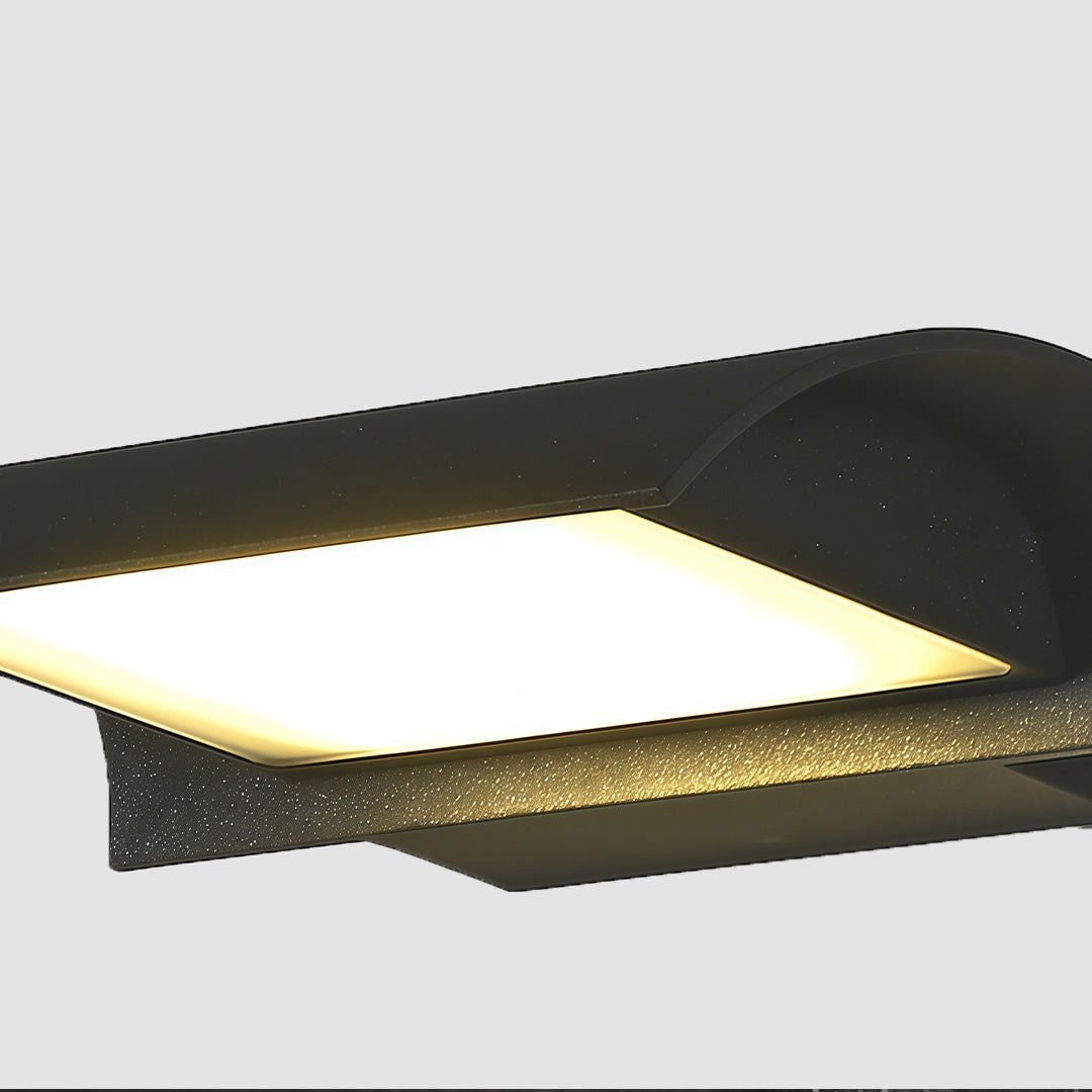 Salcombe Square Outdoor Down Light LED Wall Light