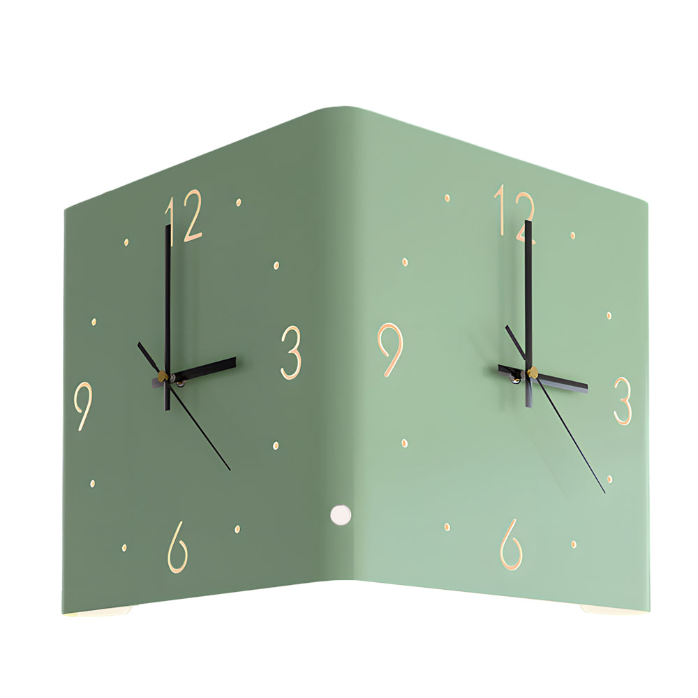 Kilburn Backlit Wall Clock Lamp Silent Motion Sensor