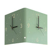 Kilburn Backlit Wall Clock Lamp Silent Motion Sensor