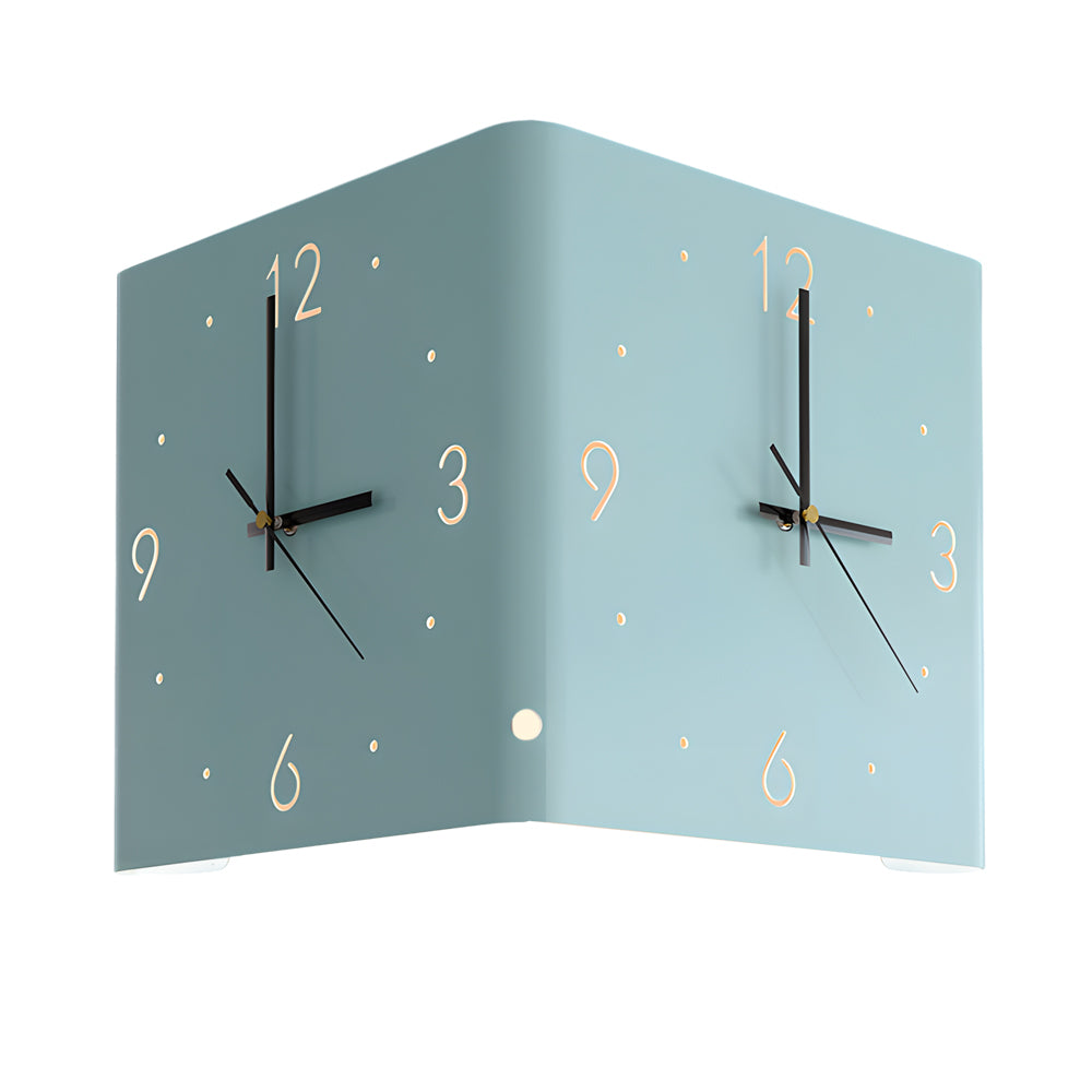 Kilburn Backlit Wall Clock Lamp Silent Motion Sensor