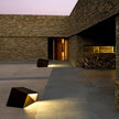 Hartland Cube Path Light Glass Geometric Garden Light