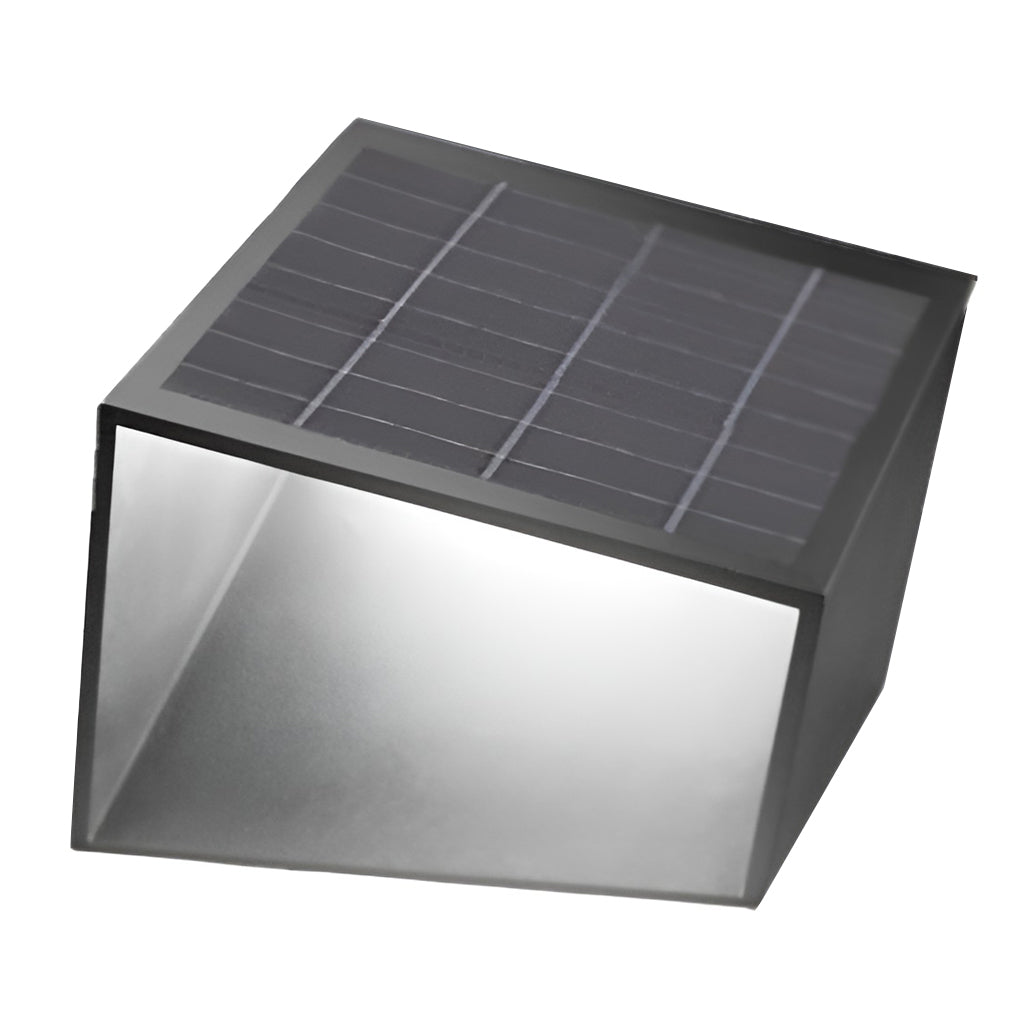 Hartland Cube Path Light Glass Geometric Garden Light