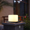 Lynton Outdoor Pillar Light Globe Cube or Cylinder Shade