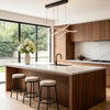Buxton Wave LED Pendant Light Dimmable Metal Linear