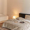 Sedgwick Faux Rabbit Fur Throw Blanket and Cushion