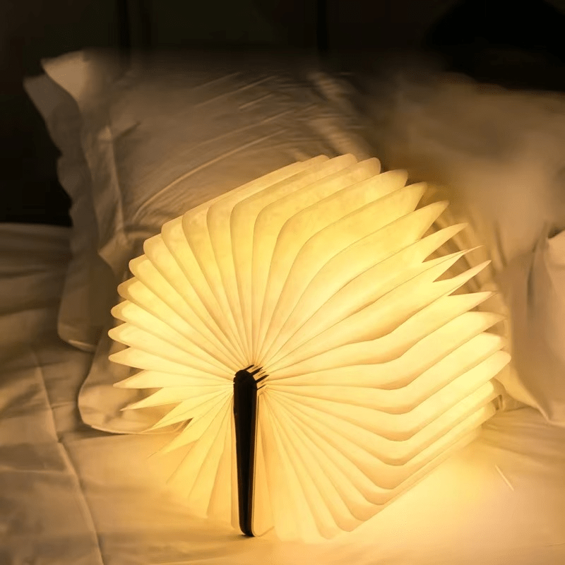 Lumibook Foldable Book Lamp Rechargeable 360 Degree Light