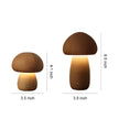 Cawood Wooden Mushroom Table Lamp Cordless Night Light