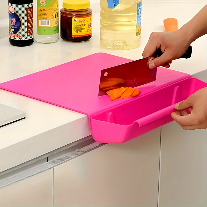 Yarm 2 in 1 Chopping Board with Storage Box Food Prep