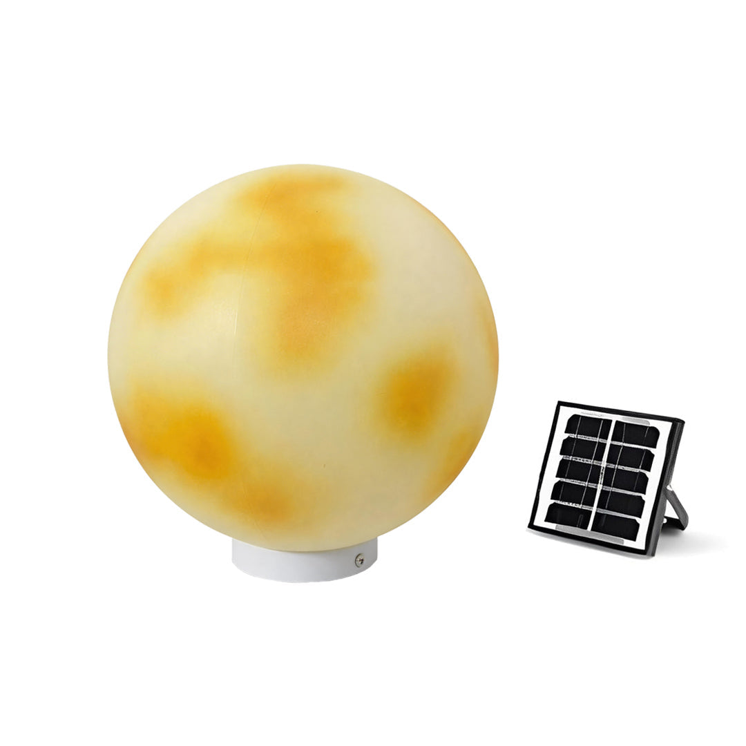 Wetherby Moon Pillar Light Globe Solar or Hardwired IP65
