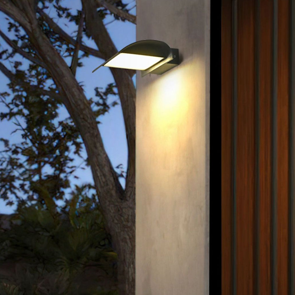 Salcombe Square Outdoor Down Light LED Wall Light