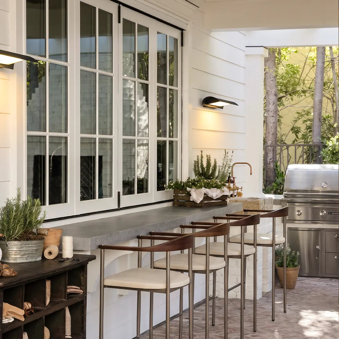 Salcombe Square Outdoor Down Light LED Wall Light