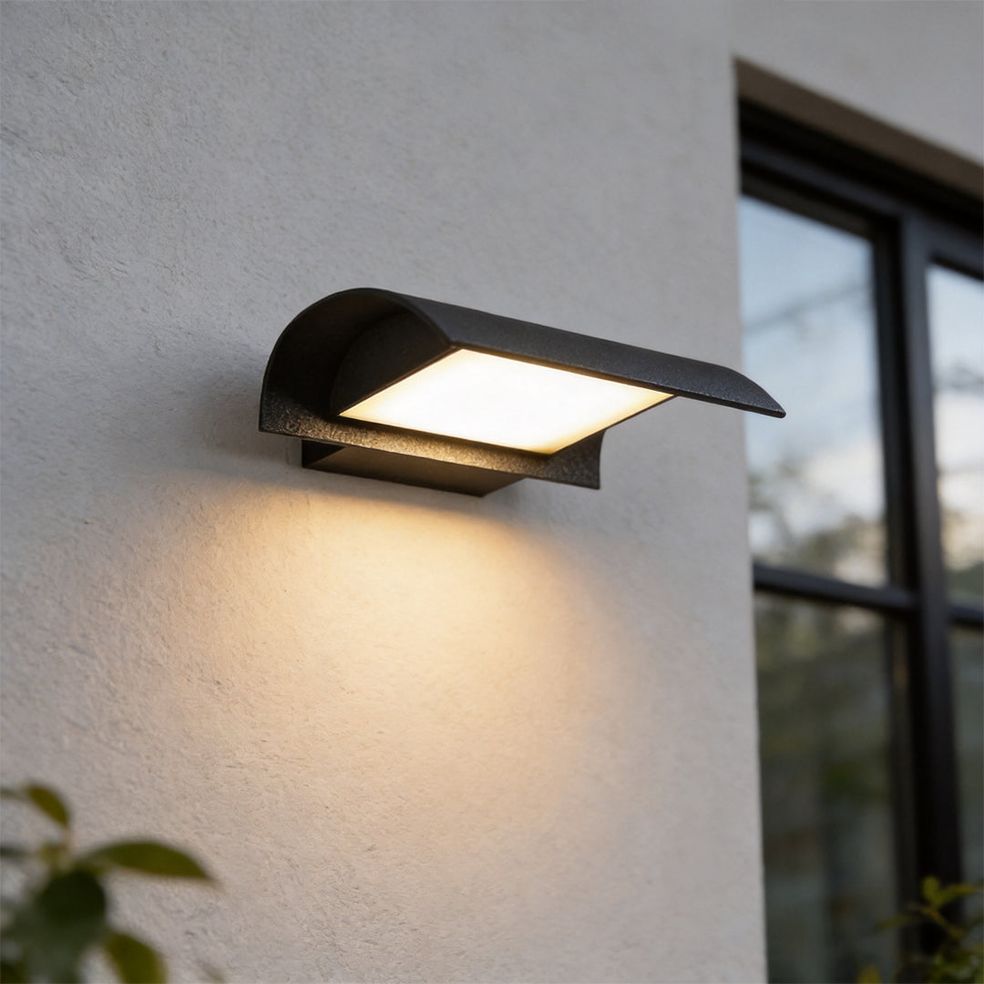 Salcombe Square Outdoor Down Light LED Wall Light
