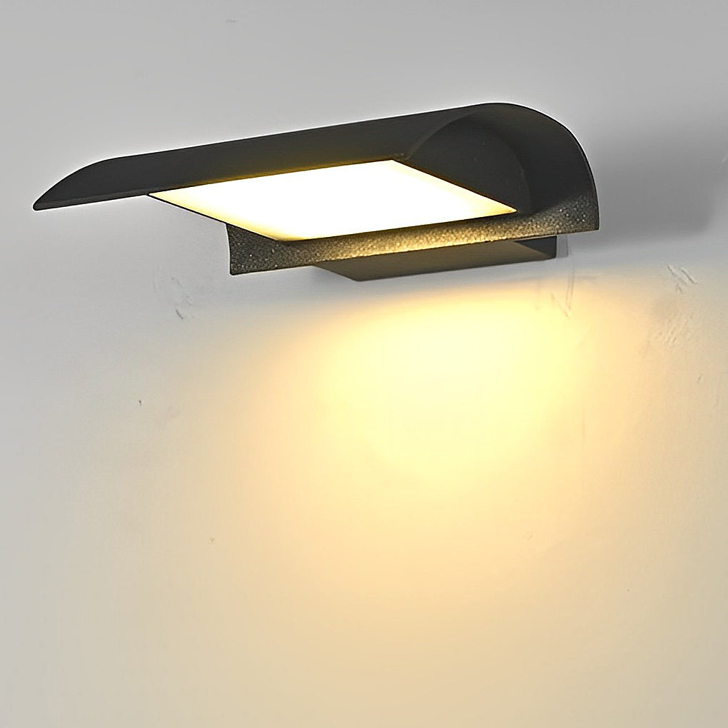 Salcombe Square Outdoor Down Light LED Wall Light