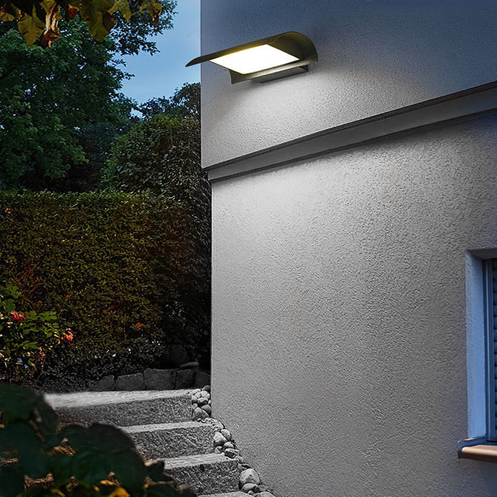 Salcombe Square Outdoor Down Light LED Wall Light