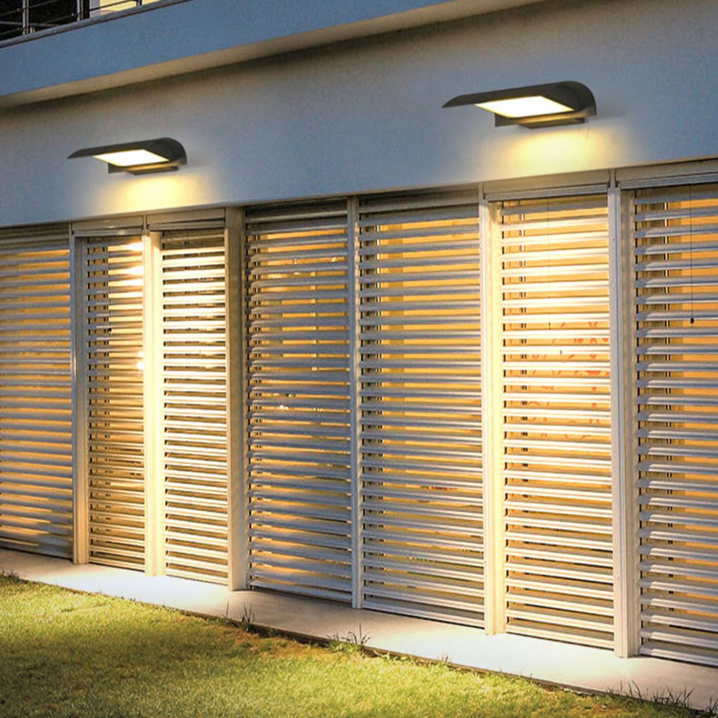 Salcombe Square Outdoor Down Light LED Wall Light