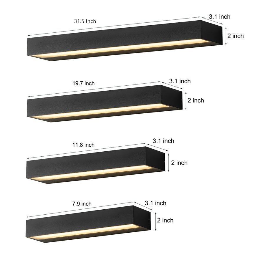 Bakewell Linear Porch Light LED Wall Washer Die-Cast IP65
