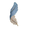 Grasmere Feather Wall Art Lamp LED Remote Dimmable Panel