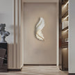 Grasmere Feather Wall Art Lamp LED Remote Dimmable Panel