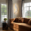 Grasmere Feather Wall Art Lamp LED Remote Dimmable Panel