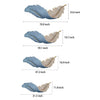 Grasmere Feather Wall Art Lamp LED Remote Dimmable Panel