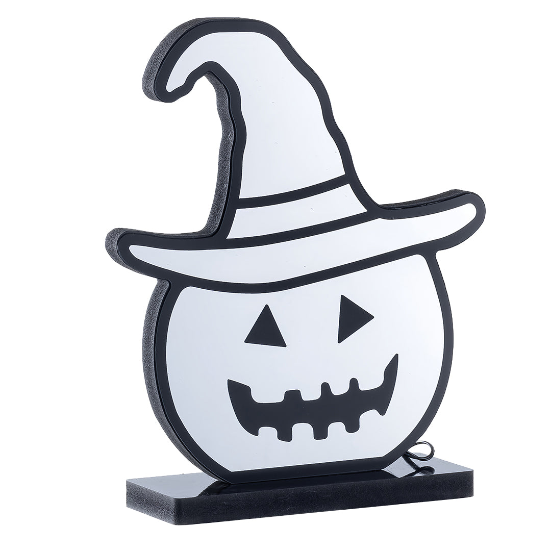 Bramwell Halloween Pumpkin Light Witch Hat LED Lamp