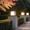 Gargrave Square Pillar Light Solar or Hardwired Garden Post