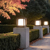 Gargrave Square Pillar Light Solar or Hardwired Garden Post