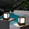 Gargrave Square Pillar Light Solar or Hardwired Garden Post