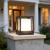 Gargrave Square Pillar Light Solar or Hardwired Garden Post