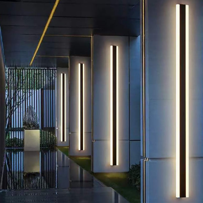 Ripley Linear Outdoor Wall Light LED Five Lengths RGB