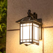 Morpeth Lantern Wall Light Solar or Hardwired Glass