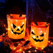 Alston Light Up Pumpkin Trick or Treat Bag Reusable LED