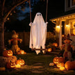 Shap Flying Ghost Swing Remote Control LED Halloween Decor