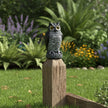 Orton Realistic Owl Garden Statue Halloween Yard Decoration