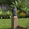 Orton Realistic Owl Garden Statue Halloween Yard Decoration