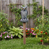 Orton Realistic Owl Garden Statue Halloween Yard Decoration