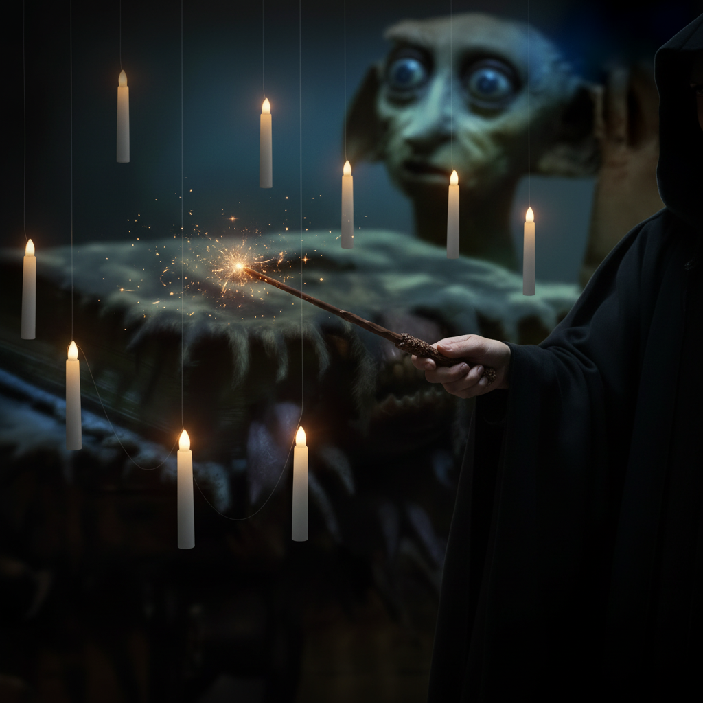 Melmerby Floating LED Candles Flameless Halloween Decor