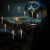 Melmerby Floating LED Candles Flameless Halloween Decor