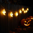 Brough Ghost String Lights Battery Operated Halloween LED