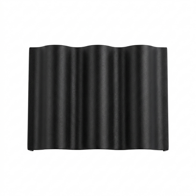 Verano black outdoor wall light on a white background