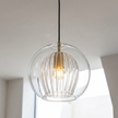 Marlowe pendant light viewed from below