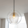 Marlowe pendant light viewed from below