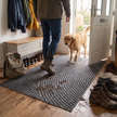 Brindle Non-Slip Door Mat in use