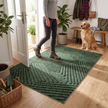 Brindle Non-Slip Door Mat in use