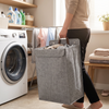 Wallora Foldable Wall Mounted Laundry Basket in use