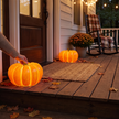 Hollowell Halloween Pumpkin Light in use