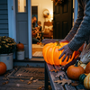 Hollowell Halloween Pumpkin Light in use