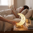 Stellora 3D Crystal LED Night Light in use
