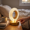 Stellora 3D Crystal LED Night Light in use