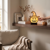 Bramwell Halloween Pumpkin Light Witch Hat LED Lamp